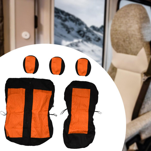 Funda De Asiento Tipo Butaca, Protector De Asiento Naranja