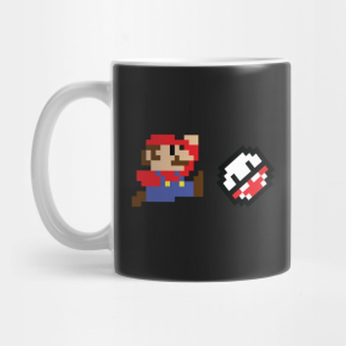 Taza De Ceramica Bichos Mario Bros. Modelo S 4