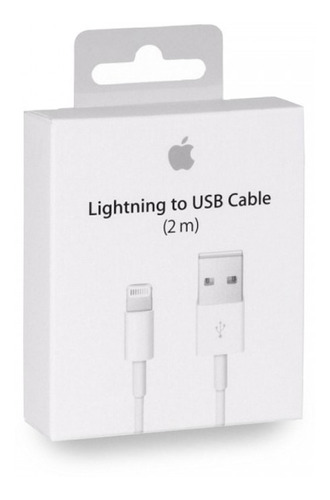 Cable iPhone Original 2 Mts Lightning *sellado* Easybuy
