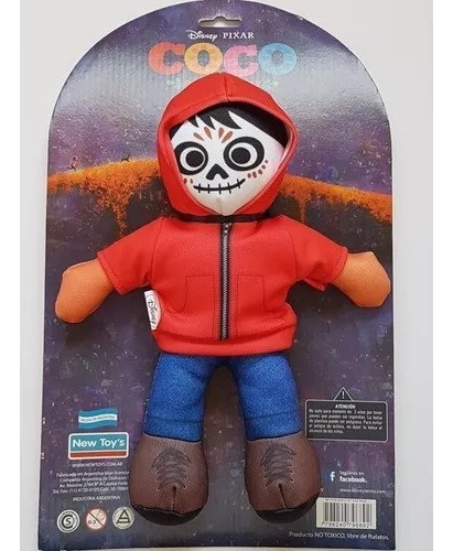 Peluche Soft Coco Miguel New Toys Color Rojo