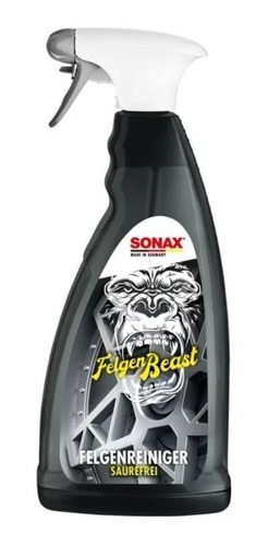 Limpiador Ferrico De Llantas Sonax Beast Wheel Cleaner 1 L