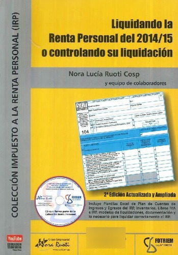 Libro Liquidando La Renta Personal Del 2014/15 O Controlando