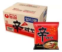 Comprar Sopa Instantanea Ramen Coreano Nongshim Shin Ramen 40 Piezas 120 Grs C\u002Fu