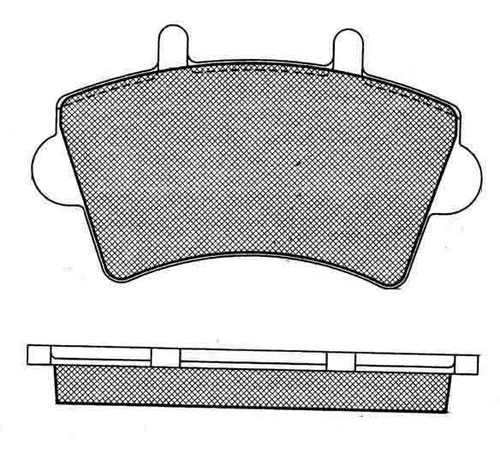 Pastilla De Freno Renault ---master 2002/ Delantera