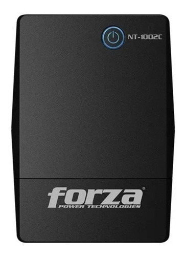 Imagen 1 de 4 de UPS Forza NT Series NT-1002C 1000VA entrada y salida de 220V negro