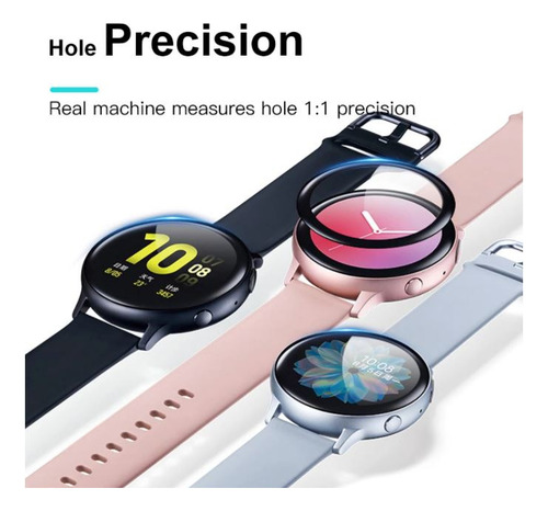 Pelicula 3d Proteção Para Google Pixel Watch 2 Kit Com 2 Uni