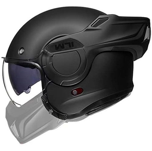 Casco Para Motociclista Con Protector De Barbilla Talla M