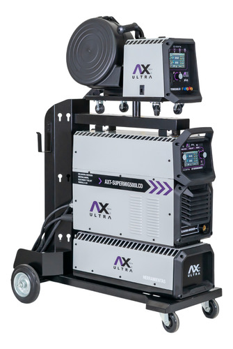 Soldadora Mig/mag 500a Industrial Axtech Axt-supermig500lcd