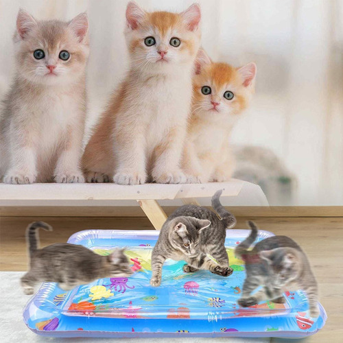 . Tapete De Brincar Para Cães E Gatos Com Sensor De Água