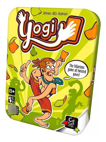 Yogi Juego Mesa Cartas Divertido Poses Torcidas Maldon