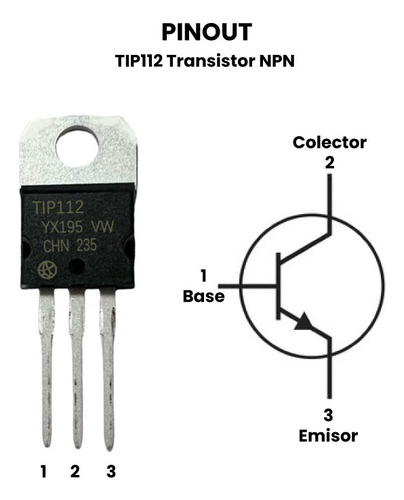 10 Piezas Tip112 Transistor Npn 100v 2a To-220