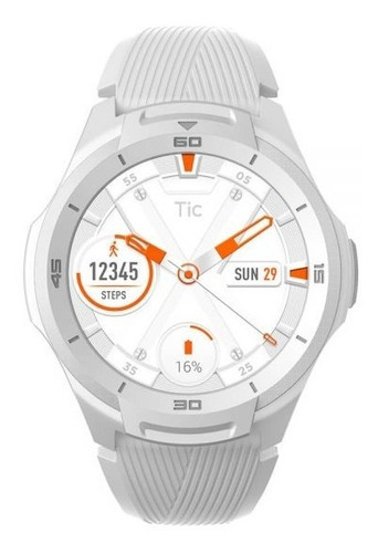 Relogio Smartwatch Ticwatch S2 Branco Gps -wear Os By Google