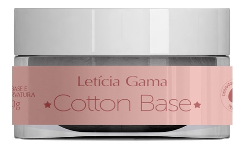 Gel Base E Pré Curvatura Leticia Gama - Gel Cotton Base 20g