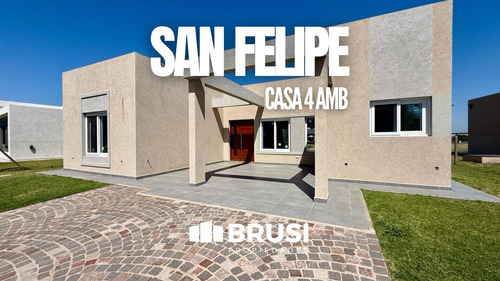 Casa En Una Planta En Venta En Barrio Privado San Felipe, Canning. Oportunidad!!!