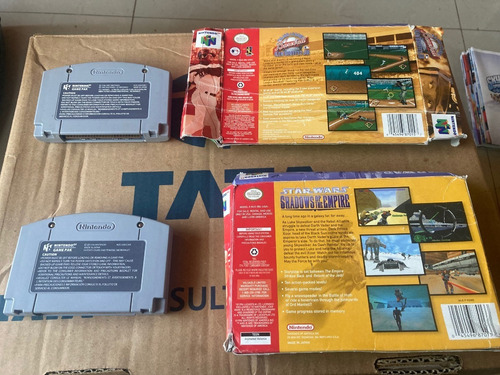 Pack 3 Juegos N64 Y Gba Con Caja Dañada (Usado)