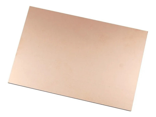 Pcb Fr4 Fibra Vidrio Circuito 10x15cm 1 Faz De Cobre