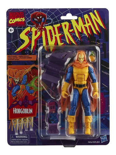 Figura Marvel Legends Spider Man Hobgoblin Hasbro F3696