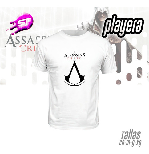 Imagen 1 de 5 de Playera De Assasins Cred-0008