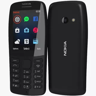 Celular Nokia 210 Pantalla/teclado Grande Cargador Auricular