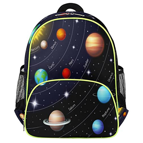 Cfpolar Sistema Solar Toddler Backpack, 14.2 Inch Rkdri