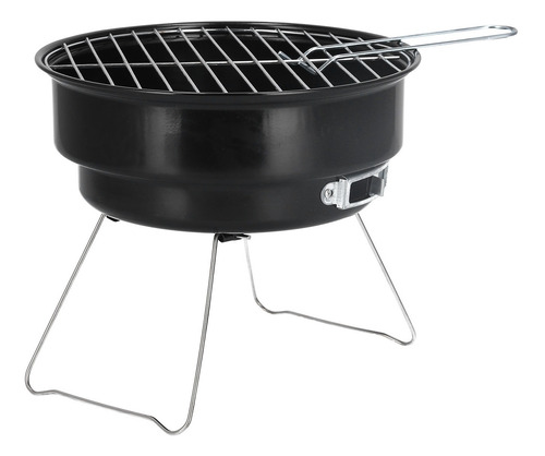 Juego De Miniparrillas Redondas Barbecue Smoker, Portátil, D