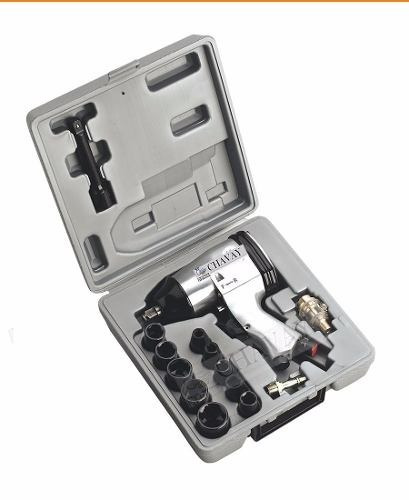 Kit Llave De Impacto Konan Kkl/01 Con 17 Accesorios