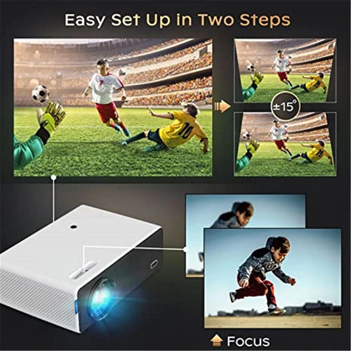 Projetor Lcd Led 7800 Lumens 1920x1080p Branco D5000