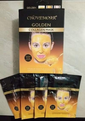 Mascarilla facial para piel normal Dear She Peel Off facial mask Gold Collagen 20g y 25mL