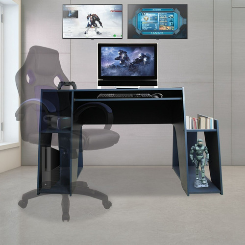 Escritorio Gamer Tokyo Azul