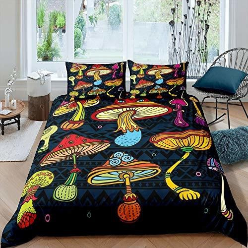 Fundas Para Edredones - Homewish Mushroom Duvet Cover Set Mu