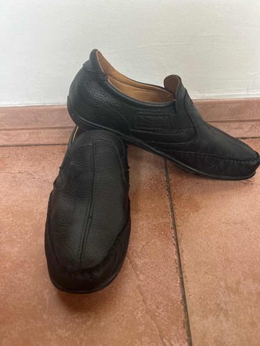 Mocasines 100% Cuero Vacuno Impecables Muy Poco Uso Briganti