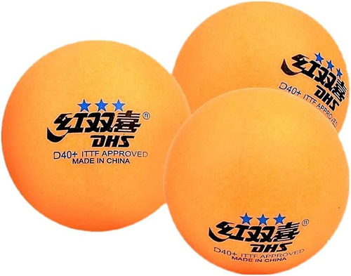 10 pelotas de tenis de mesa DHS 40+ Professional 3 Stars