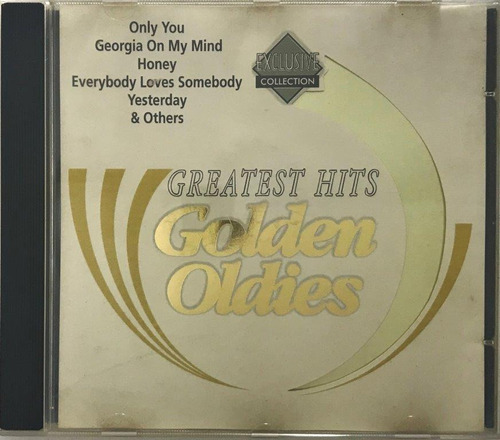Cd Greatest Hts Golden Oldies Only You -  A7