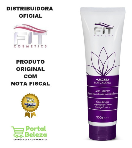 Mascara Matizador Silver 300g - Fit Cosmetics