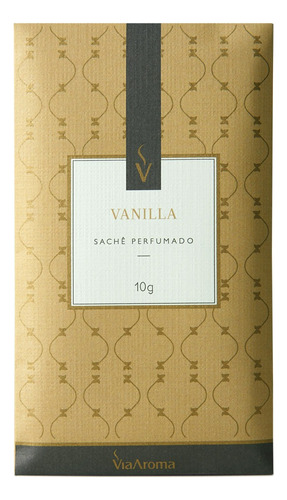 Sachê Perfumado Vanilla  10g - Via Aroma
