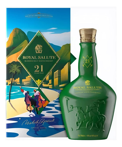 Whisky Royal Salute The Rio De Janeiro Polo Edition 700ml
