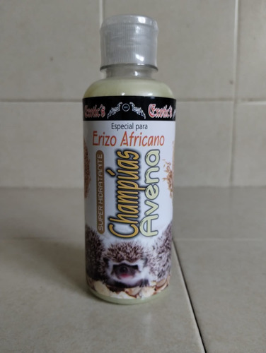 Shampo De Baño Especial Para Erizo Con Avena Exotic's 250 Ml