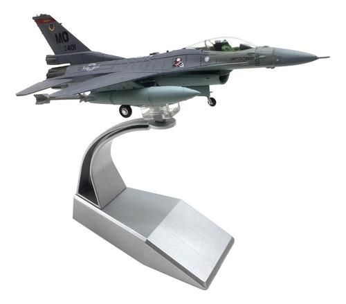 A*gift Diecast 1:100 Aircraft Fighter Con Soporte De