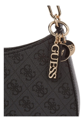Bandolera Guess Noelle Con Cremallera En La Parte Superior,