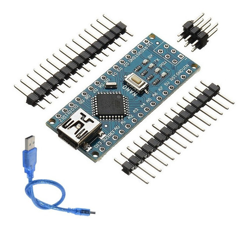 Atmel Nano V3.0 Atmega328 Usb Compatible Ch340 Cable Usb