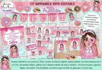 Comprar Kit Imprimible Candy Bar Mis Pastelitos Editable Ppt