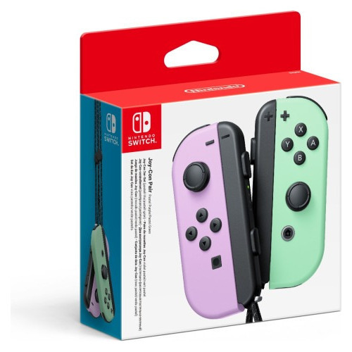 Imagen 3 de 3 de Joy Con Controllers Pastel L Purple R Green Nintendo Switch