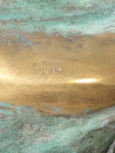 Domenico Calabrone , Modernista , 56x44x12cm Bronze .b8 (Usado)