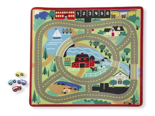 comprar Tapete Alfombra Calles Melissa Doug  Didáctico Coches Niños 