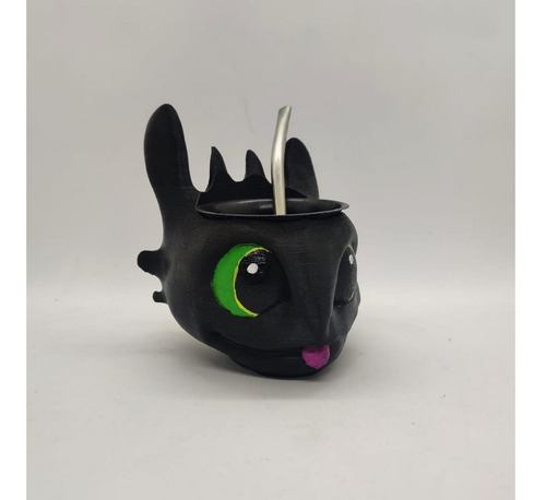 Imagen 1 de 3 de Mate Chimuelo Impreso En 3d