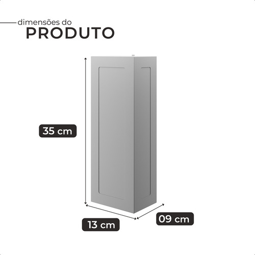 19 Arandela 3 Vidros Retangular Alumínio Muro Parede Externa