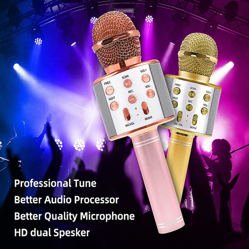 N Profesional Bt Micrófono Inalámbrico Karaoke Bocina Ktv