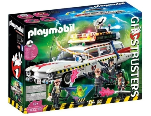 Carro Ghostbusters Ecto-1a Playmobil 70170 Bloques