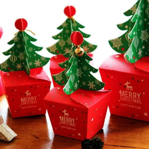 .s Caja De Frutas De Nochebuena, Caja De Regalo Para Árbol