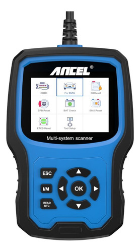 Escáner Ancel Bm700 Sistema Completo Obd2